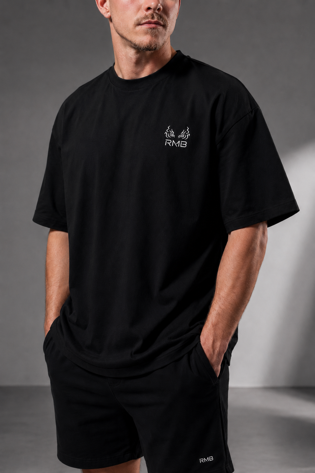 T-shirt Oversize RMB Noir
